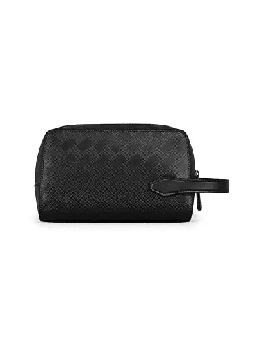Montblanc Men's Extreme 3.0 Leather Toiletry Bag - Black | Thumbnail 3 Montblanc Men's Extreme 3.0 Leather Toiletry Bag - Black | Thumbnail 3