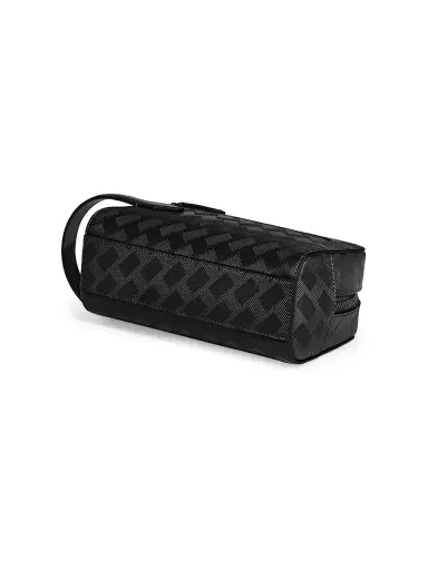 Montblanc Men's Extreme 3.0 Leather Toiletry Bag - Black | Thumbnail 6 Montblanc Men's Extreme 3.0 Leather Toiletry Bag - Black | Thumbnail 6