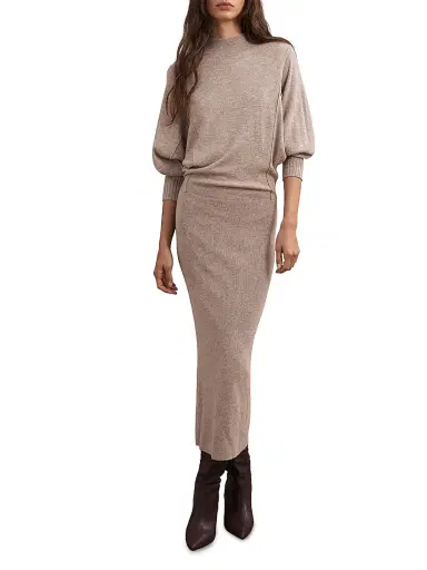 Reiss Women's Suni Long-Sleeve Midi-Sweaterdress | Thumbnail 2