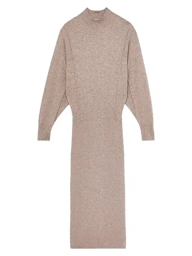 Reiss Women's Suni Long-Sleeve Midi-Sweaterdress | Thumbnail 1