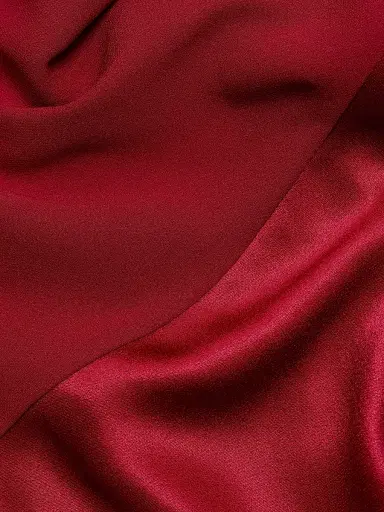 Reiss Women's Alula Open-Back Sleeveless Satin Dress - Red | Thumbnail 7