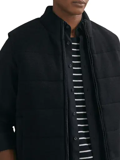 Reiss Men's Otley Rib-Knit Vest | Thumbnail 5