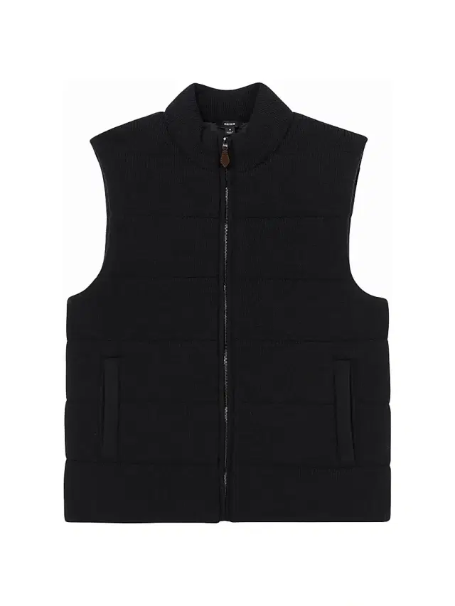 Reiss Men's Otley Rib-Knit Vest - Navy