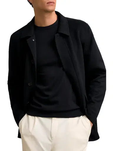 Reiss Men's Tamworth Wool-Blend Double-Face Jacket | Thumbnail 3 Reiss Men's Tamworth Wool-Blend Double-Face Jacket | Thumbnail 3