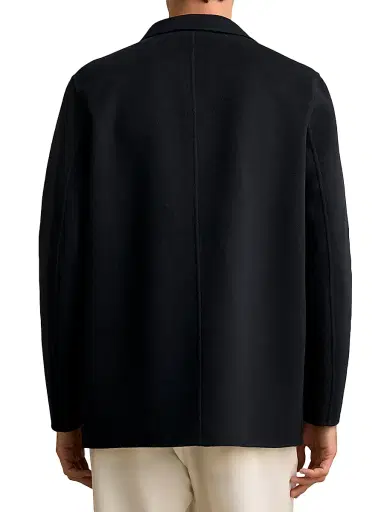 Reiss Men's Tamworth Wool-Blend Double-Face Jacket | Thumbnail 4 Reiss Men's Tamworth Wool-Blend Double-Face Jacket | Thumbnail 4