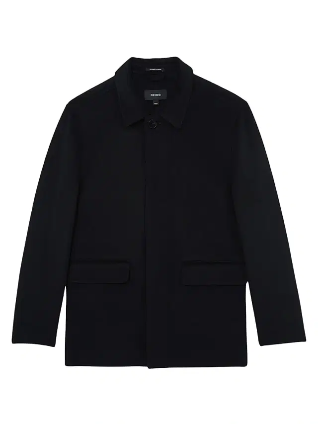 Reiss Men's Tamworth Wool-Blend Double-Face Jacket