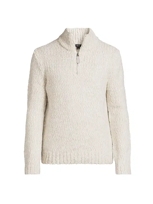 Reiss Men's Seb Half-Zip Sweater