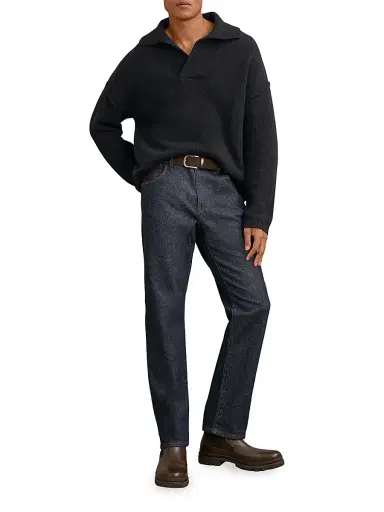 Reiss Men's Vatali Oversized Sweater | Thumbnail 2 Reiss Men's Vatali Oversized Sweater | Thumbnail 2