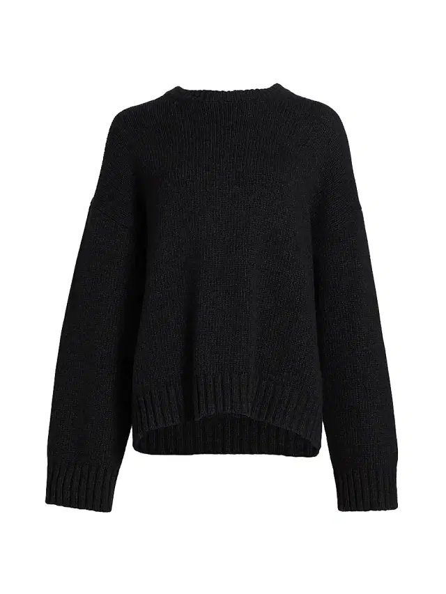 Ganni Women's Chunky Wool-Blend Sweater - Phantom