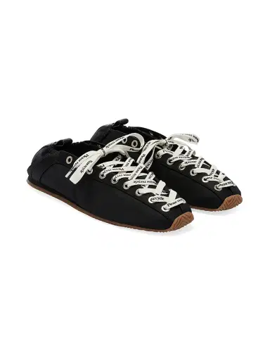 Ganni Women's Lace-Up Ballet Flats - Black - Size 10 | Thumbnail 2 Ganni Women's Lace-Up Ballet Flats - Black - Size 10 | Thumbnail 2