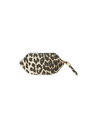 Ganni Women's  x Disney Bou Leopard-Print Coin Purse - Almond Milk | Thumbnail 2