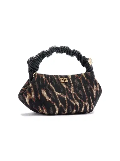Ganni Women's Mini Bou Top Handle Bag - Antique Bronze | Thumbnail 2