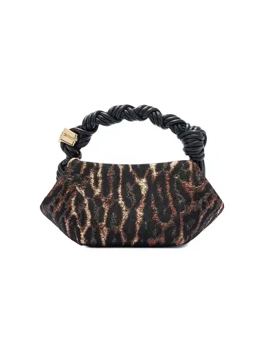 Ganni Women's Mini Bou Top Handle Bag - Antique Bronze | Thumbnail 3
