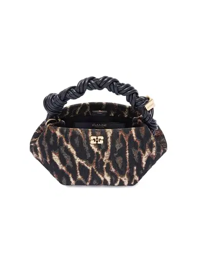 Ganni Women's Mini Bou Top Handle Bag - Antique Bronze | Thumbnail 4
