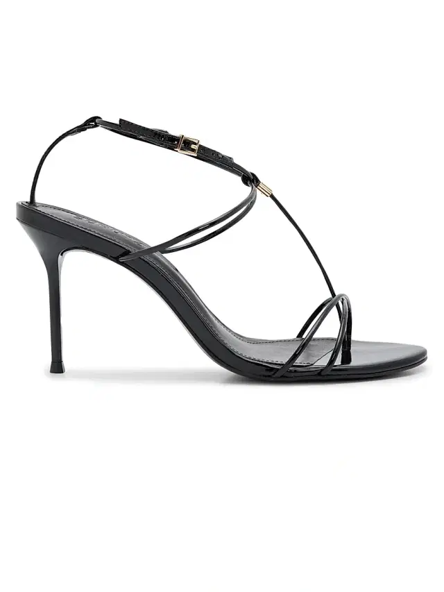 Schutz Women's Jules 90MM Leather Sandals - Black