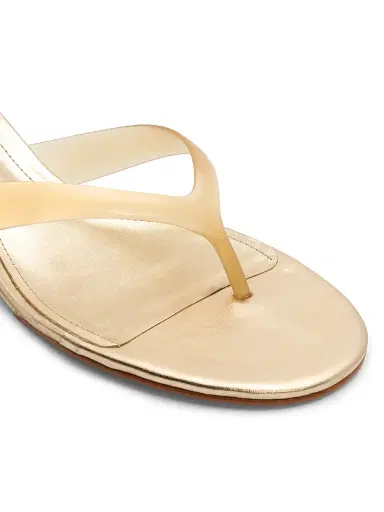 Schutz Women's Roslyn 60MM Leather Wedge-Heel Sandals | Thumbnail 5