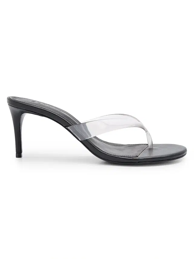 Schutz Women's Roslyn 75MM Slip-On Sandals - Black