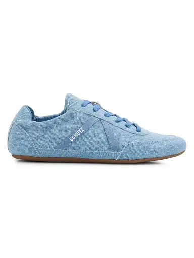 Schutz Women's Eight Denim Low-Top Sneakers - Light Denim Summer Jeans - Size 11 | Thumbnail 1