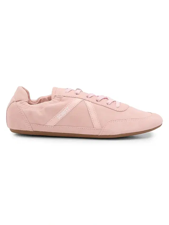 Schutz Women's Eight Suede Low-Top Sneakers - Cotton Candy