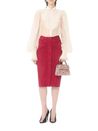 Valentino Garavani Women's VSling Mini Embroidered Top Handle Bag - Pink | Thumbnail 2