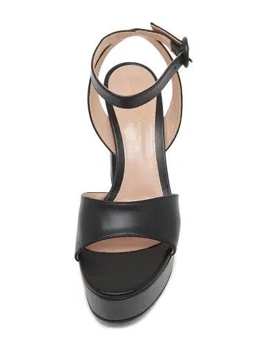 Gianvito Rossi Women's 70MM Leather Platform Sandals | Thumbnail 4 Gianvito Rossi Women's 70MM Leather Platform Sandals | Thumbnail 4