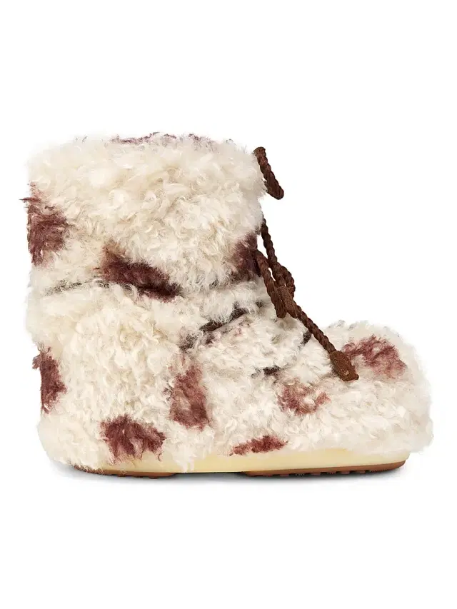 Moon Boot Men's MB Icon Faux-Shearling Boots - Cow