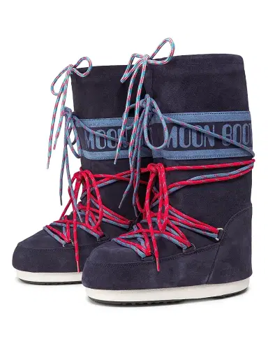 Moon Boot Men's MB Icon Logo Suede Boots | Thumbnail 2