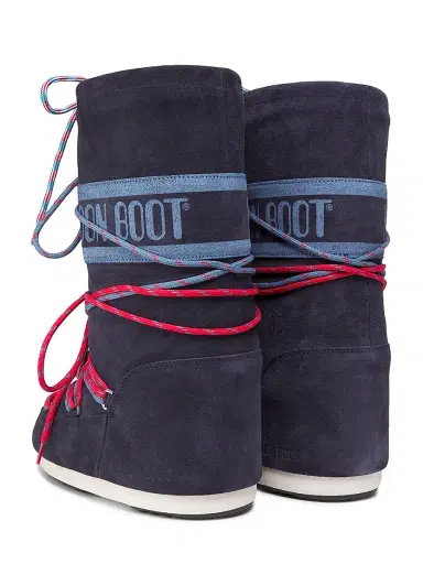 Moon Boot Men's MB Icon Logo Suede Boots | Thumbnail 3