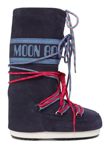 Moon Boot Men's MB Icon Logo Suede Boots | Thumbnail 1