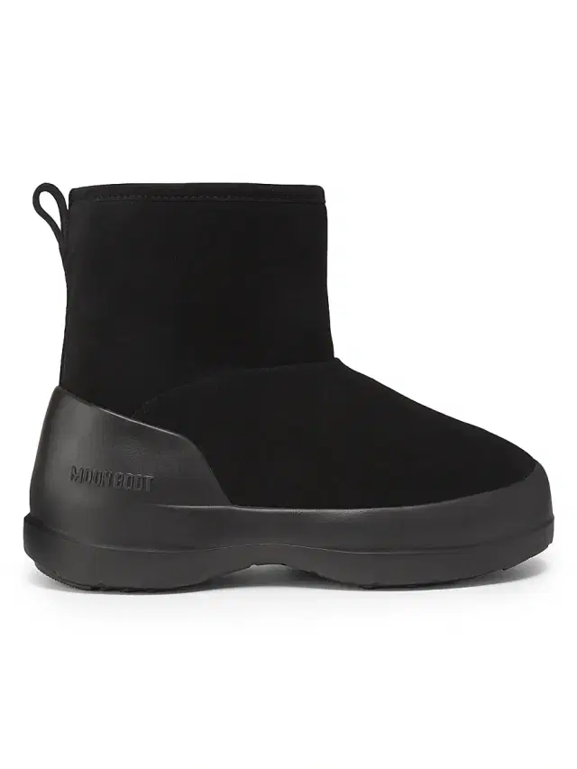 Moon Boot Men's MB Mezzaluna Suede Boots - Black