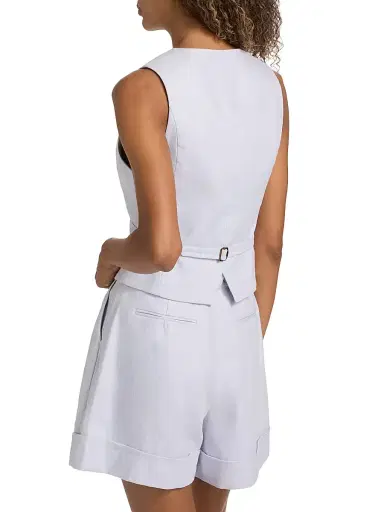 Zimmermann Women's Luna Linen Vest | Thumbnail 5 Zimmermann Women's Luna Linen Vest | Thumbnail 5