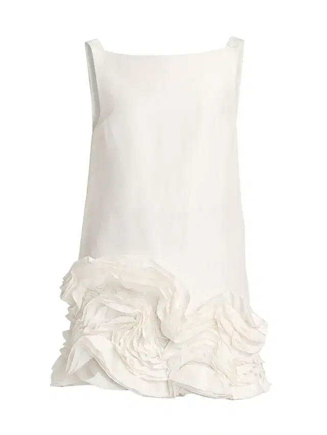 Acler Women's Harris Linen/Silk Ruffled A-Line Minidress -