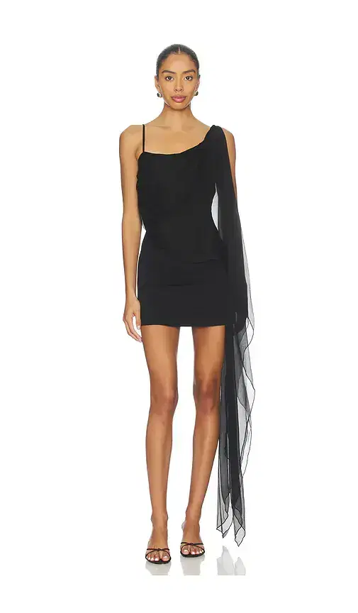 EB Denim Tara Layered Mini Dress
