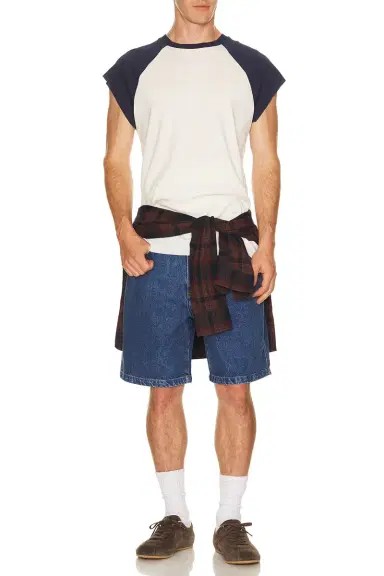 Simkhai Lorcan Denim Shorts | Thumbnail 5