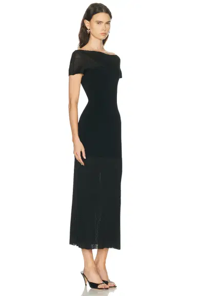 House of Dagmar Contrast Knit Dress | Thumbnail 2