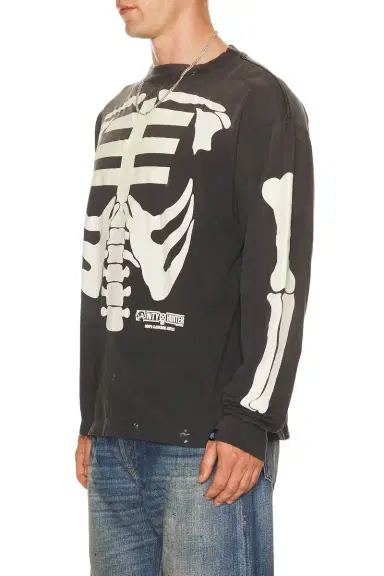 SAINT Mxxxxxx Bone x Bounty Hunter Long Sleeve Tee | Thumbnail 2