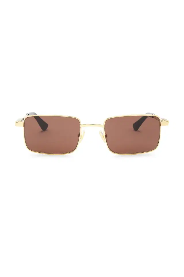 Bottega Veneta Stretch Metal Square