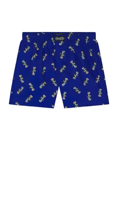 Polo Ralph Lauren Woven Boxer With Bear Print | Thumbnail 1