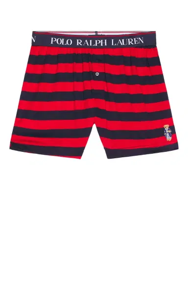 Polo Ralph Lauren Exposed Waistband Knit Boxer With Bear | Thumbnail 3