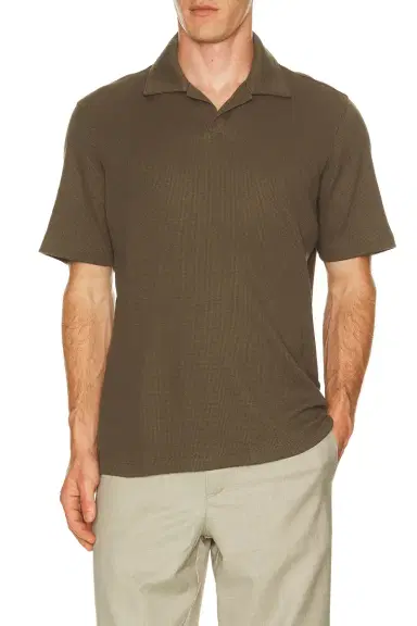Theory Soft Waffle Short Sleeve Polo | Thumbnail 3