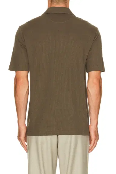 Theory Soft Waffle Short Sleeve Polo | Thumbnail 4