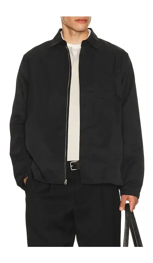 Rag & Bone Karl Nylon Zip Shirt Jacket