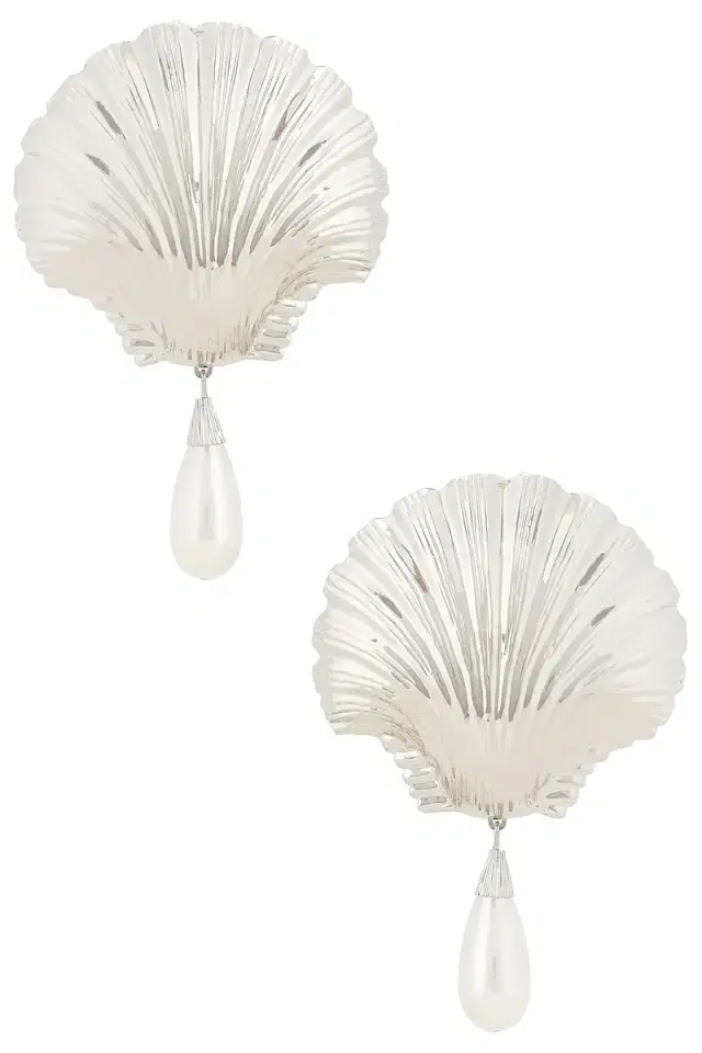 Rowen Rose Shell Earrings