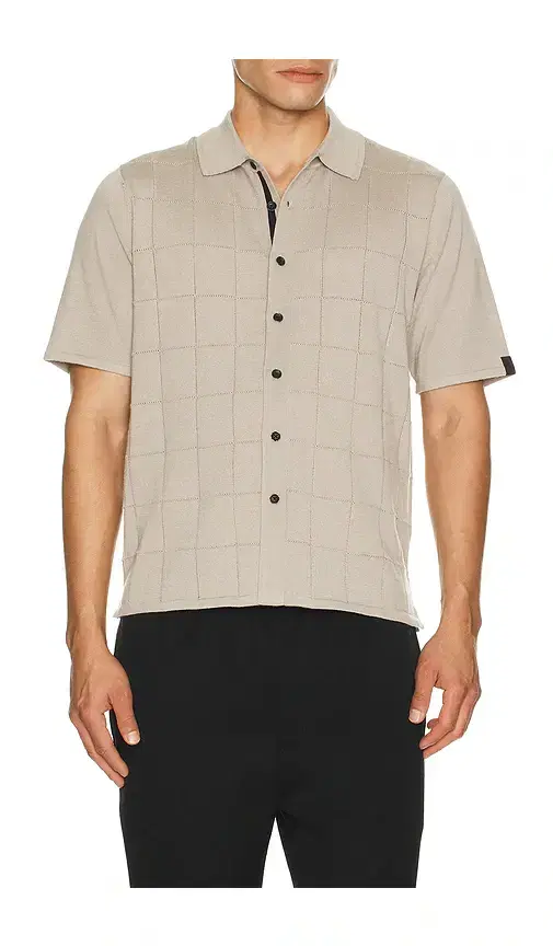 Rag & Bone Window Pane Dalton Knitted Shirt