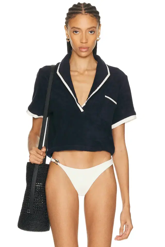 Johanna Ortiz Terry Misty Hem Top