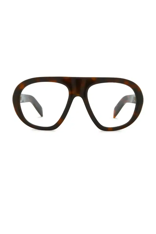 Prada Circular Blue Light Glasses