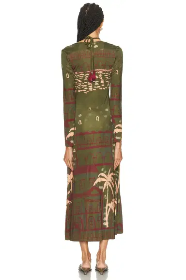Johanna Ortiz Eternal Tropical Ankle Dress | Thumbnail 3 Johanna Ortiz Eternal Tropical Ankle Dress | Thumbnail 3