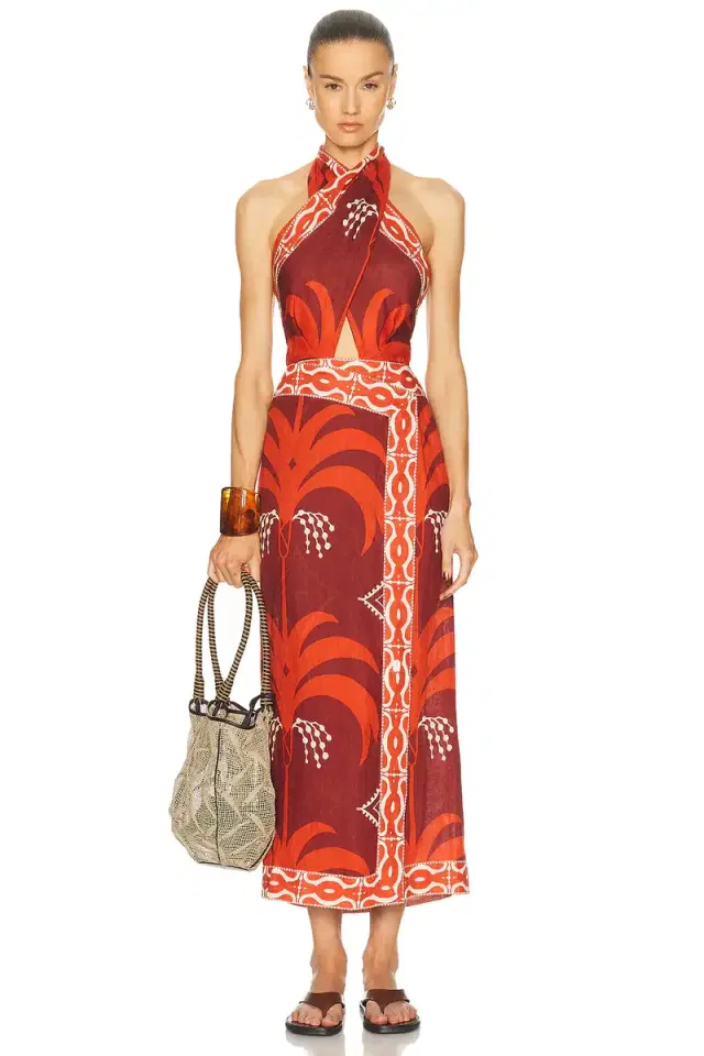 Johanna Ortiz Buen Viento Ankle Dress