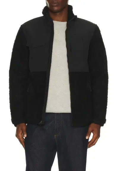 Polo Ralph Lauren Bonded Hi-Pile Full Zip Hybrid Jacket | Thumbnail 3 Polo Ralph Lauren Bonded Hi-Pile Full Zip Hybrid Jacket | Thumbnail 3