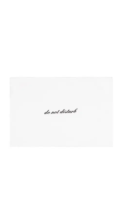 Abbode Do Not Disturb Pillowcase